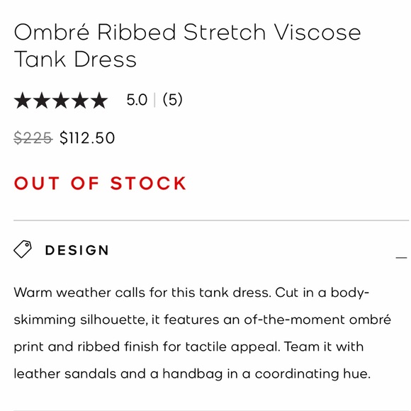 Ombré Ribbed Tank Dress - Picture 3 of 7